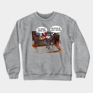 The grandfather big boss mafia. Vito Crewneck Sweatshirt